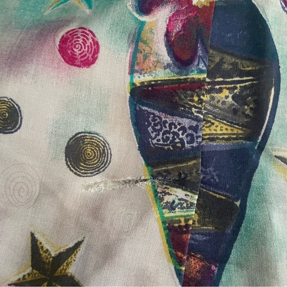 Vintage Women's Componix Brand Vintage Floral Printed Skirt - Picture 5 of 5